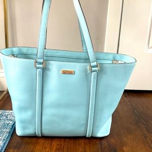 Kate spade baby blue bag!